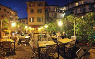 Cena in terrazza a Torino