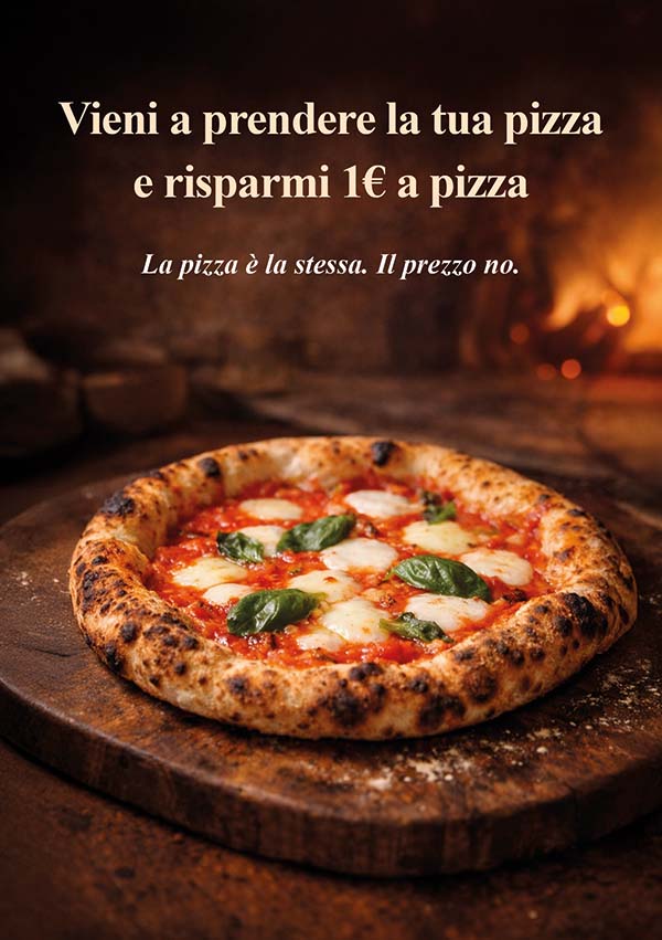 Sconto Pizza alla Divina Commedia a Torino