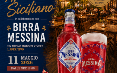 Aperitivo Siciliano a Torino: l’11 maggio arriva Birra Messina alla Divina Commedia